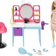 Mattel Barbie Hair Salon Playset HKV00 Doll, 29 cm