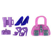 Doll set with suitcase, handbag and outfit – Adventure set 8012