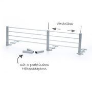 REER Bed Barrier Adjustable Grey