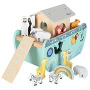 LULILO wooden ship sorter Noah's Ark KX3074