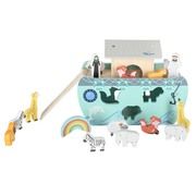 LULILO wooden ship sorter Noah's Ark KX3074