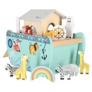 LULILO wooden ship sorter Noah's Ark KX3074