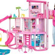 Dollhouse Mattel Barbie Dreamhouse HMX10 (stickers attached, no puppy)