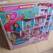 Dollhouse Mattel Barbie Dreamhouse HMX10 (stickers attached, no puppy)