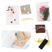 Wooden Dollhouse Retro Room Set, with LED Lighting KX6993