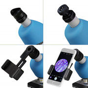 Microscope BRESSER JUNIOR 40x-640x, blue