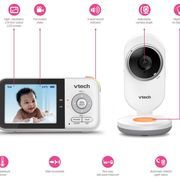 VTech VM3254 Full 2.8inch Colour Video Baby Monitor