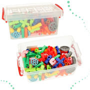 Educational tubes with accessories 170 pcs. ( KX7805 )