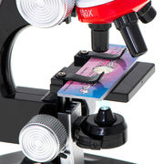 School scientific microscope with accessories for students KX9564