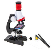 School scientific microscope with accessories for students KX9564