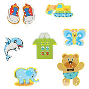 Mosaic puzzle + sewing training, XXL 603-piece set