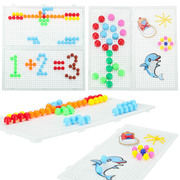 Mosaic puzzle + sewing training, XXL 603-piece set