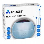 Night light with projector Izoxis - blue LP16858