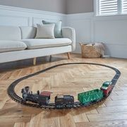 Northbound Express Railway Train Locomotive