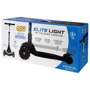 858 Elite LED Light Up Scooter Black Assortment