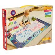 Water drawing mat 120×90 cm Meadow – with water pens, prints, stencils and roller KX3030