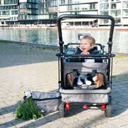 Pinolino AddPlus folding stroller-carriage gray