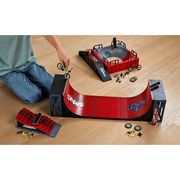 Fingerboard park with Half Pipe ramp
