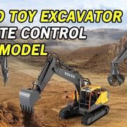 Double Eagle RC Volvo Excavator with lights & sounds