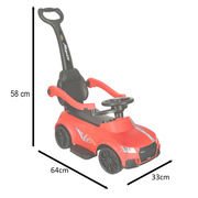 Red Children's Car with Sounds and Lights KX4413_2