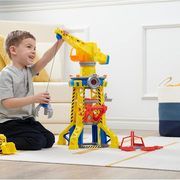 RUBBLE & CREW construction set with kinetic sand Bark Yard, 6067494