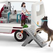 SCHLEICH HORSE CLUB Visiting vet with Hanoverian foal 42439