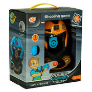 Agility game – robot head target with shooting gun and balls KX3637