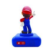 3D Super Mario Childrens Clock with Night Light
