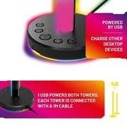 Gaming LED desk lamp "Tower Lights" with USB connection