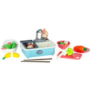 Toy sink set for children - educational toy KX5282