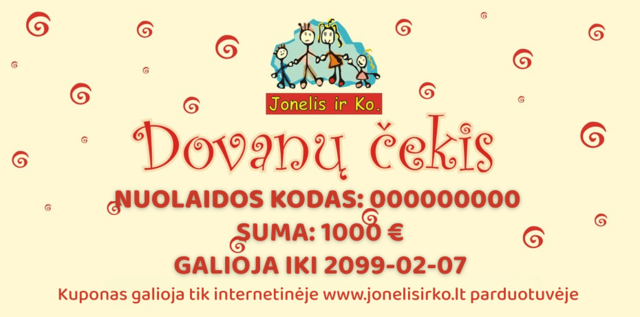 Gift vouchers